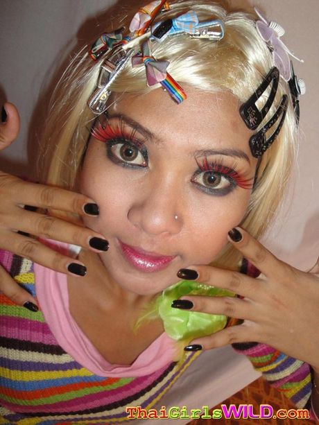 Thai aGoGo girl loves to show off her amazing little body.